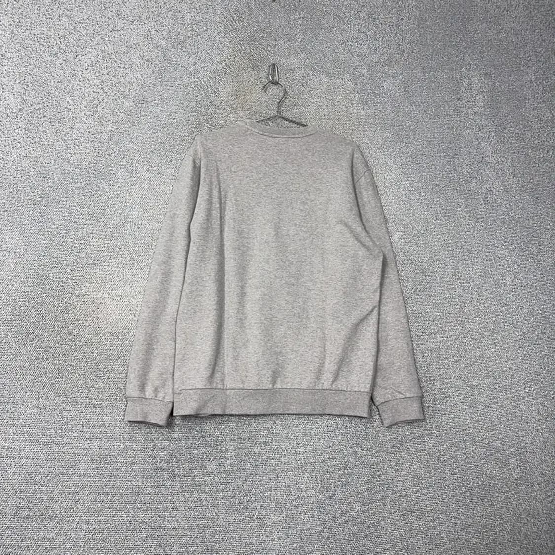 아디다스 라이트 그레이 스펠 로고 맨투맨 L 상품이미지2