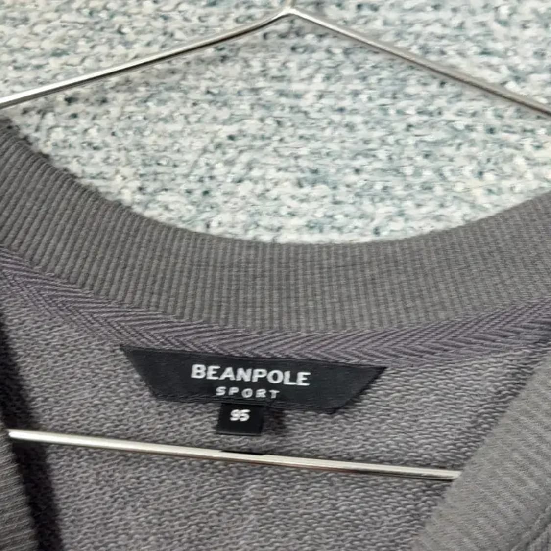 빈폴 그레이 캐주얼 로고 맨투맨 95 상품이미지3