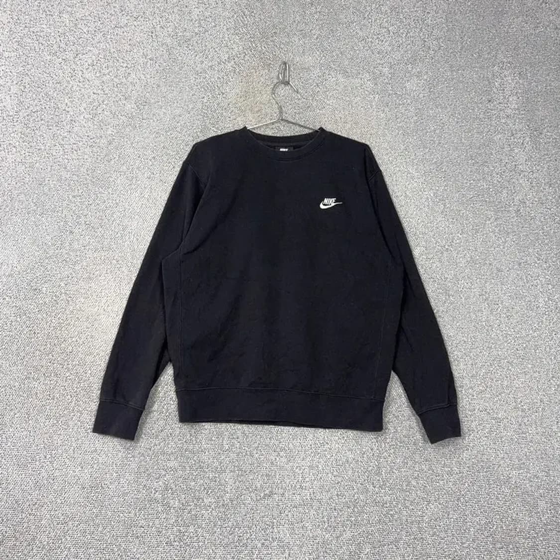 나이키 스우시 블랙 맨투맨 L 상품이미지1