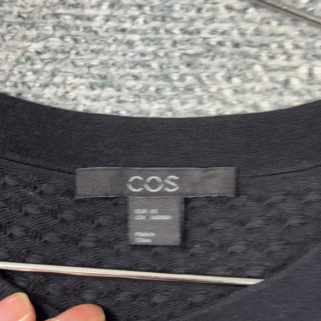 COS 코스 여성 블랙 니트 XS 상품이미지3