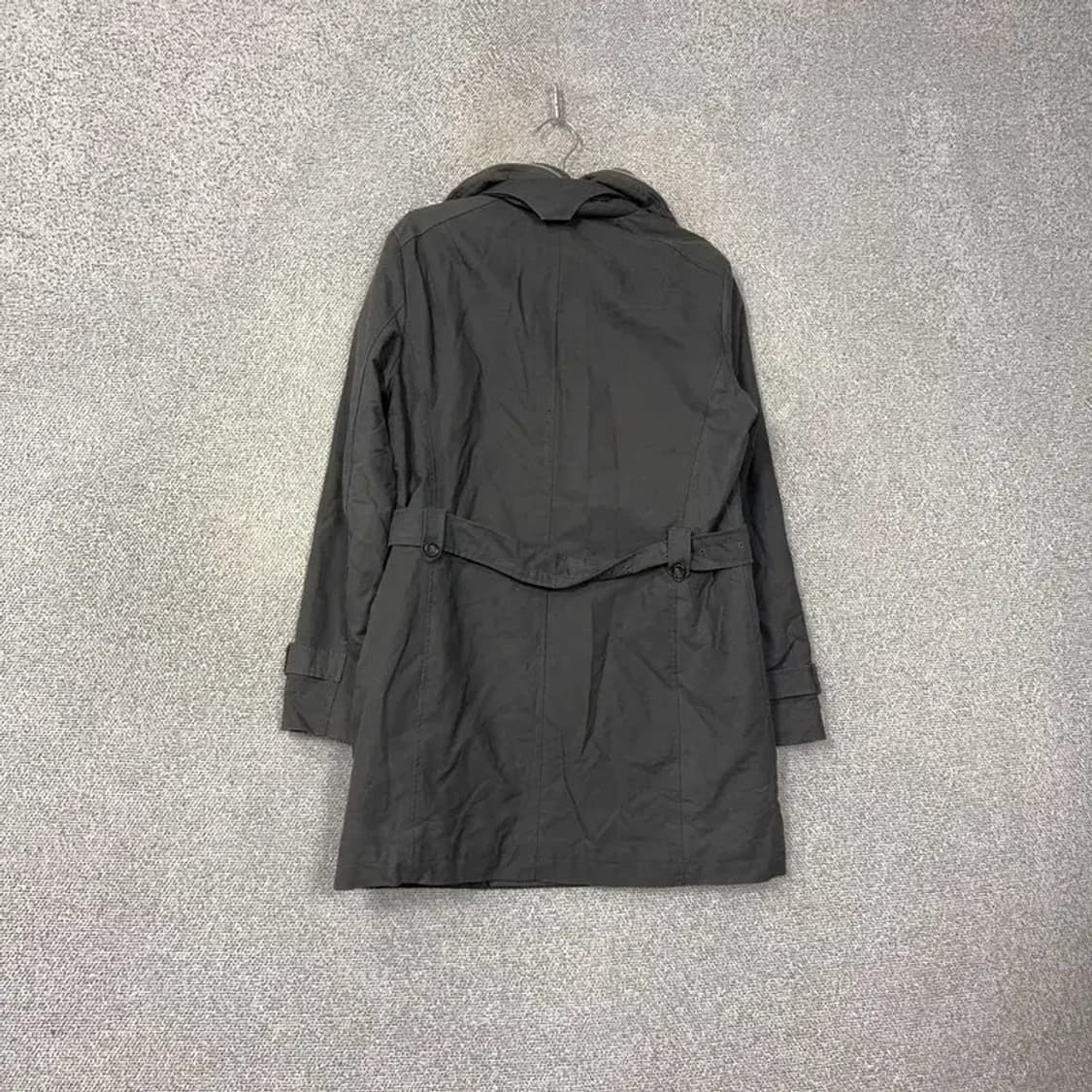 카이아크만 빈티지 블랙 트렌치 코트 XL 상품이미지2