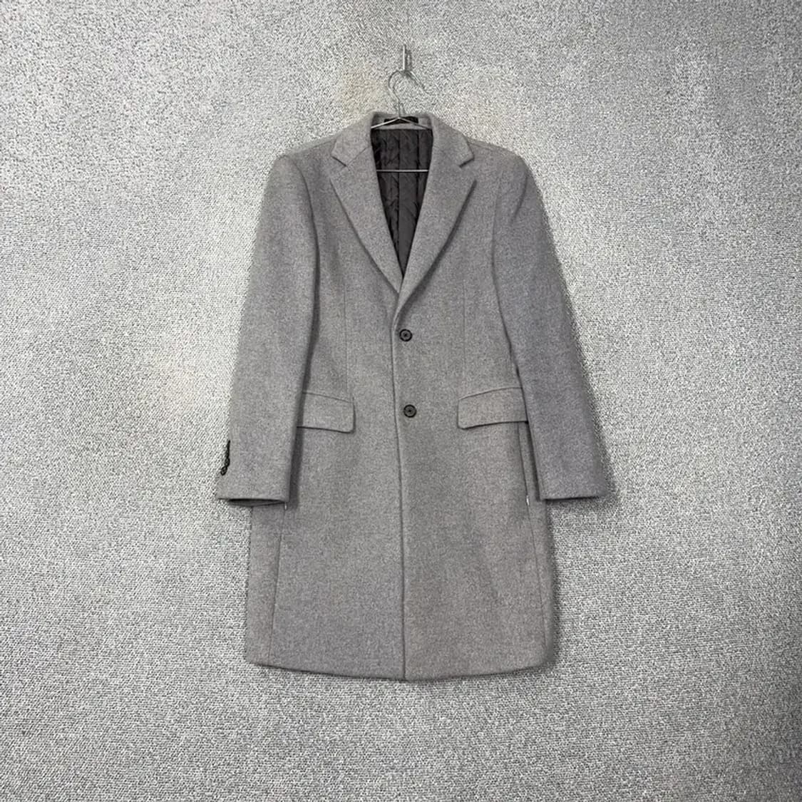 지이크 캐주얼 그레이 울 코트 95 상품이미지1