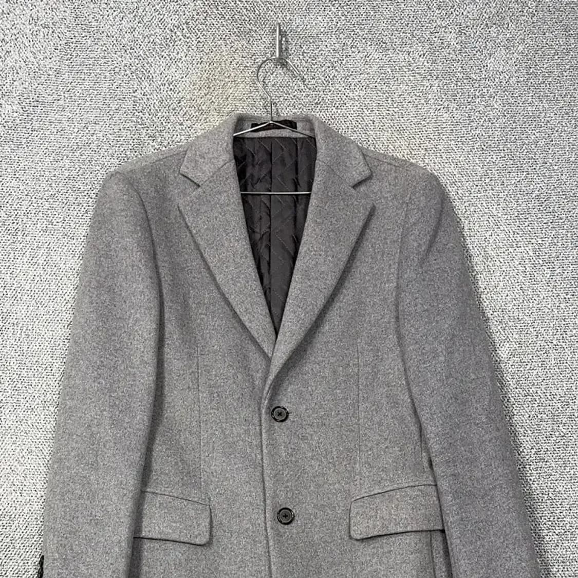 지이크 캐주얼 그레이 울 코트 95 상품이미지3