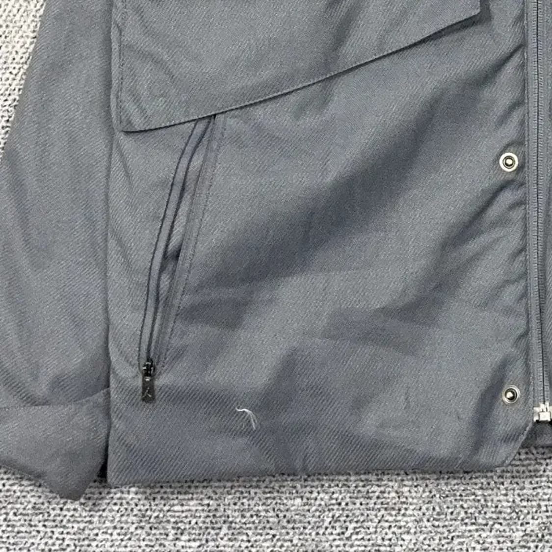 나이키 조던 로고 그레이 패딩 자켓 M 상품이미지3