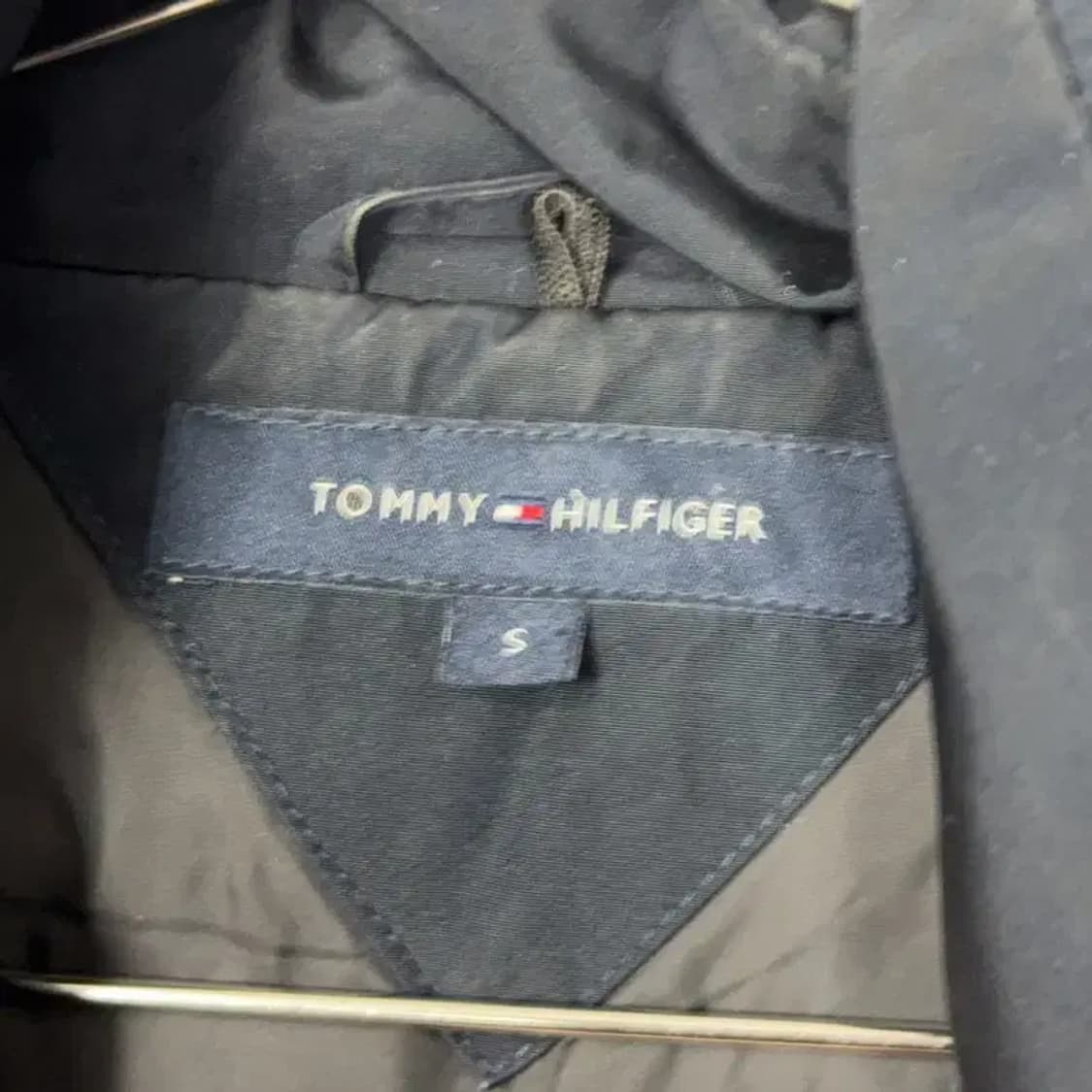 타미힐피거 퀄팅 캐주얼 네이비 패딩 자켓 S 상품이미지5