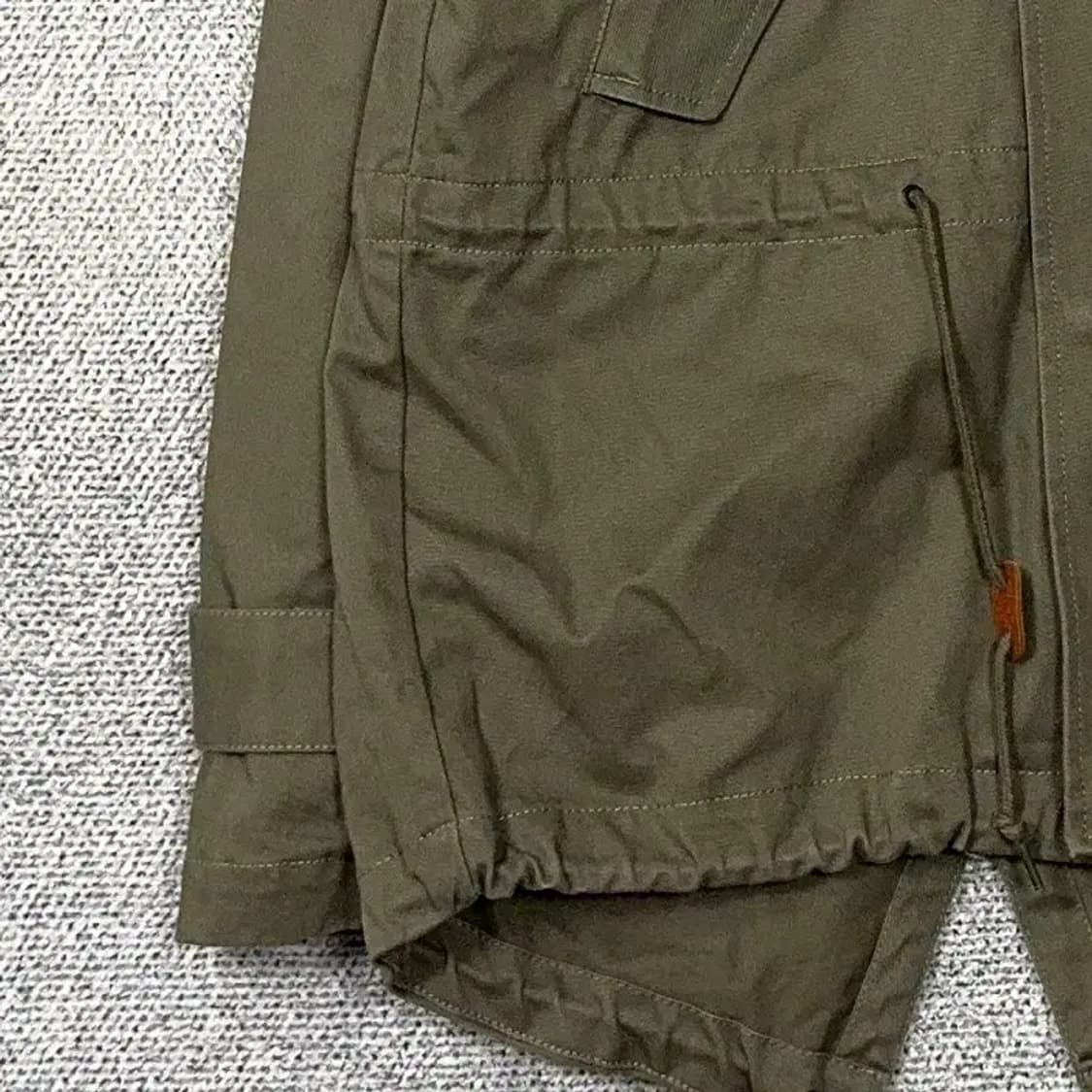 아디다스 피쉬테일 야상 카키 자켓 95 상품이미지5