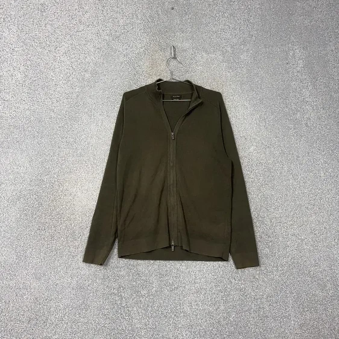 마시모두띠 카키 니트 집업 가디건 L 상품이미지1