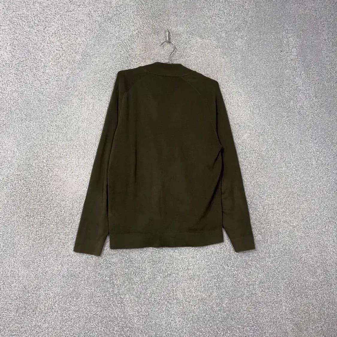 마시모두띠 카키 니트 집업 가디건 L 상품이미지2