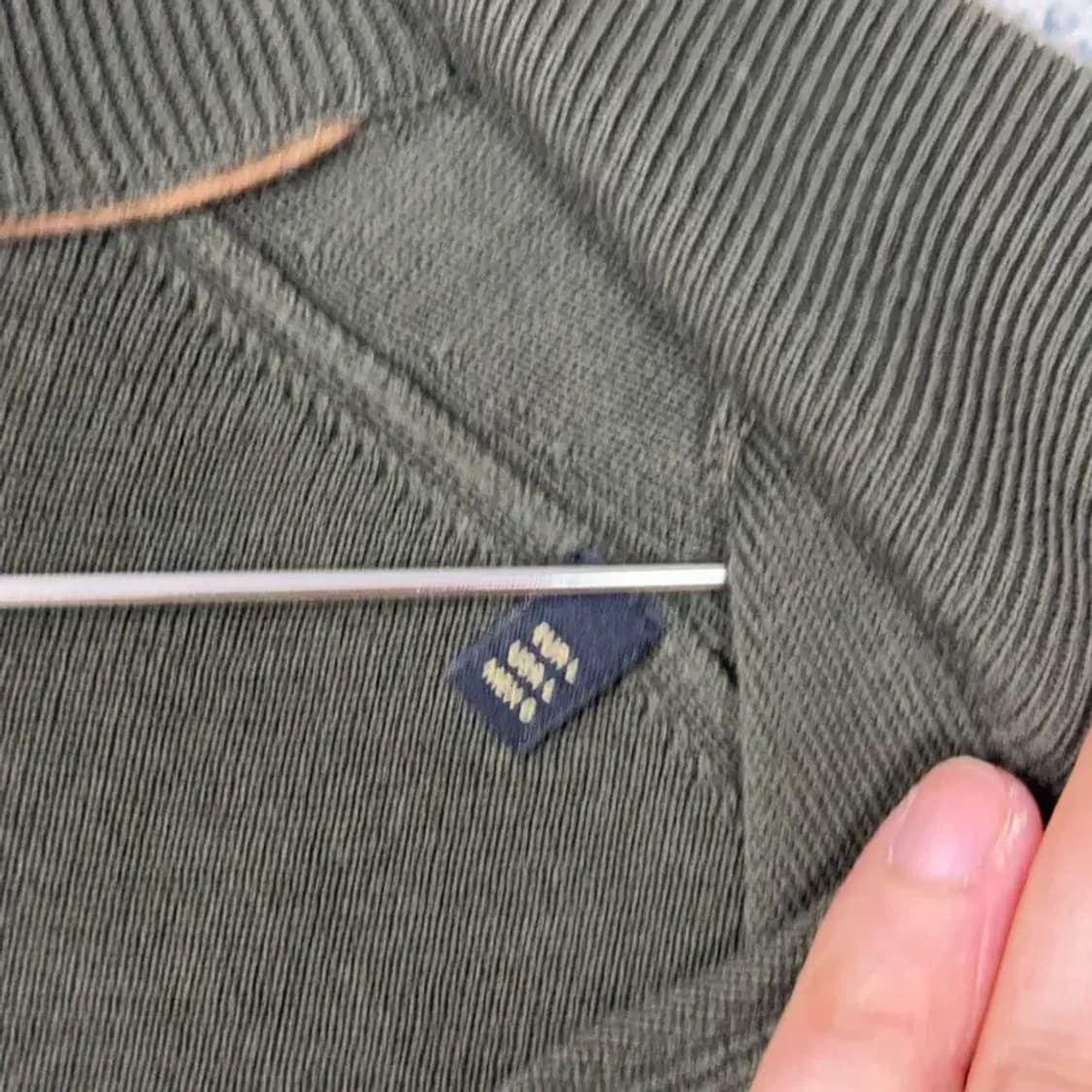 마시모두띠 카키 니트 집업 가디건 L 상품이미지4