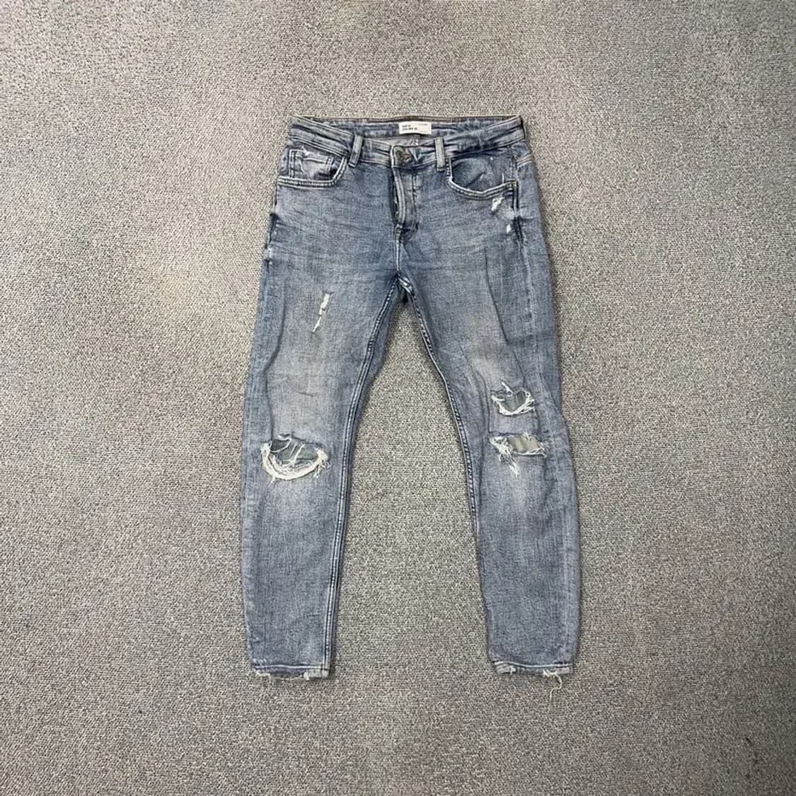 자라 디트로이드 연청 청바지 32 상품이미지1