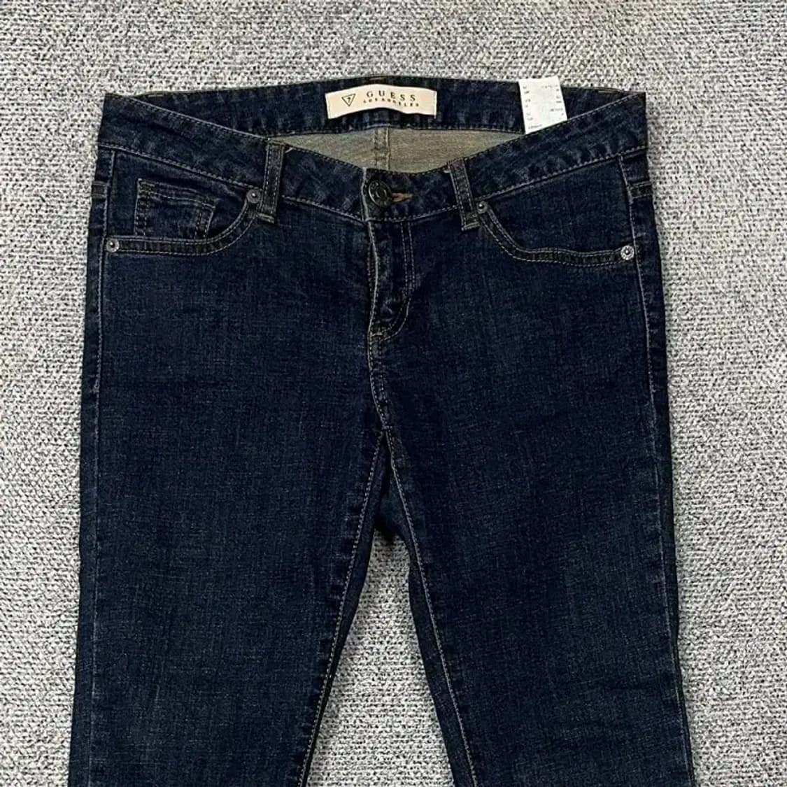 게스 삼각로고 중청 청바지 27 상품이미지3