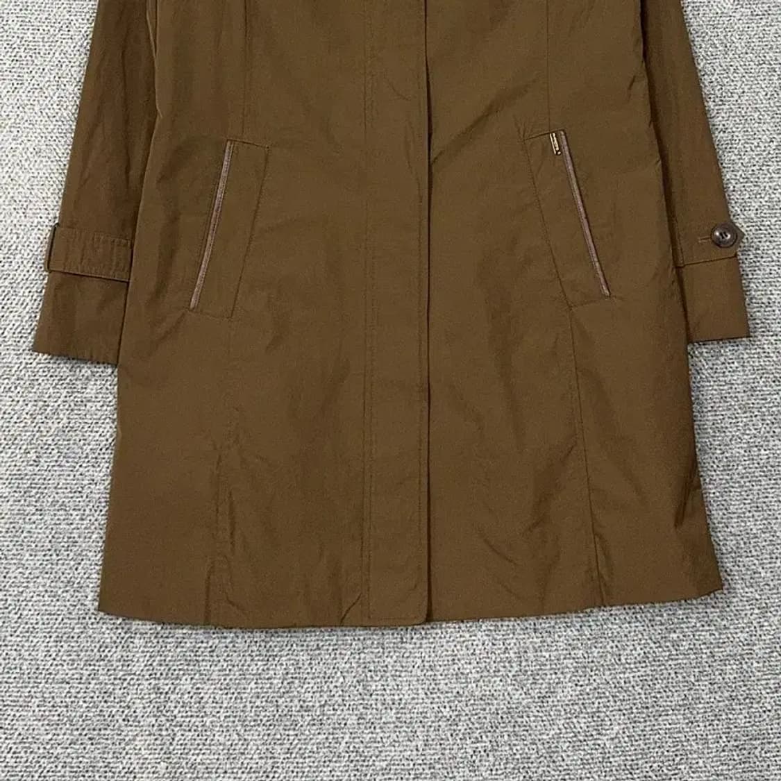 해지스 브라운 빈티지 여성 클래식 트렌치코트 85-160 상품이미지4