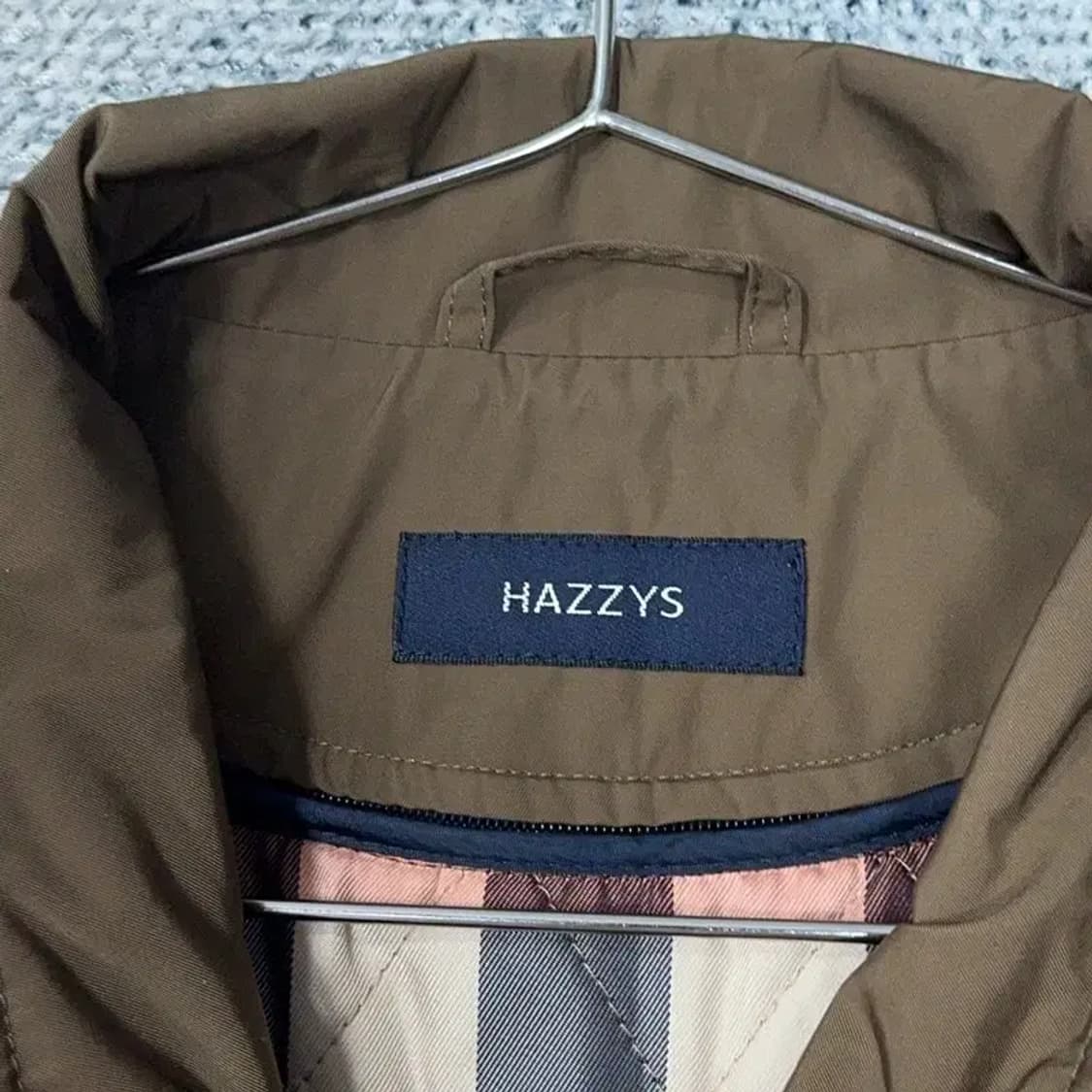 해지스 브라운 빈티지 여성 클래식 트렌치코트 85-160 상품이미지5