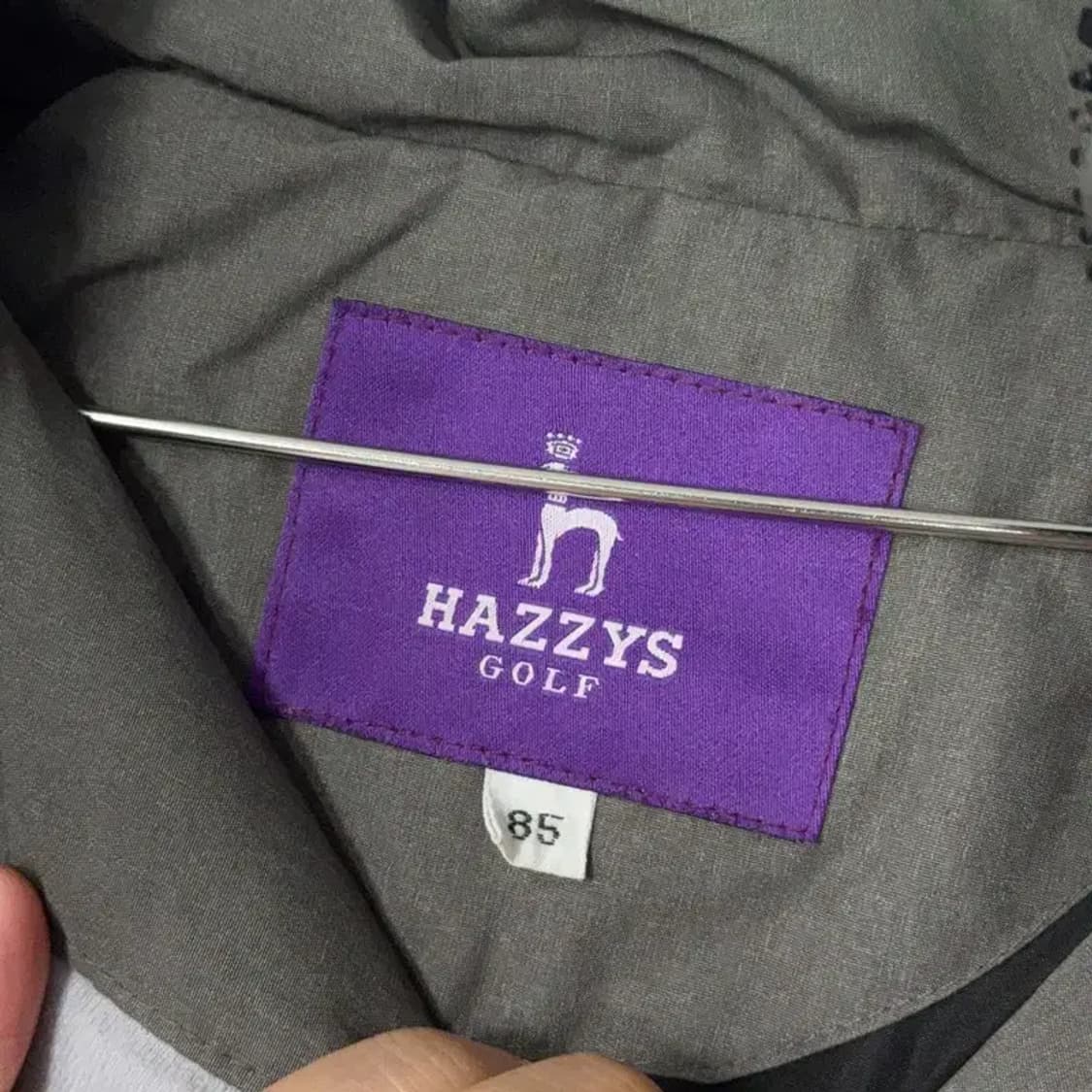 해지스 그레이 여성 클래식 벨티드 덕다운 롱패딩 점퍼 S 상품이미지5