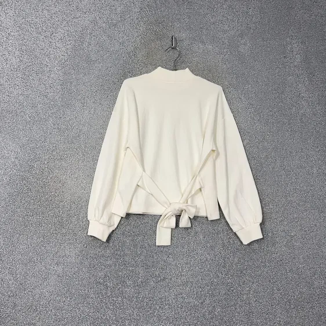 자라 화이트 폴라넥 니트 M 상품이미지2