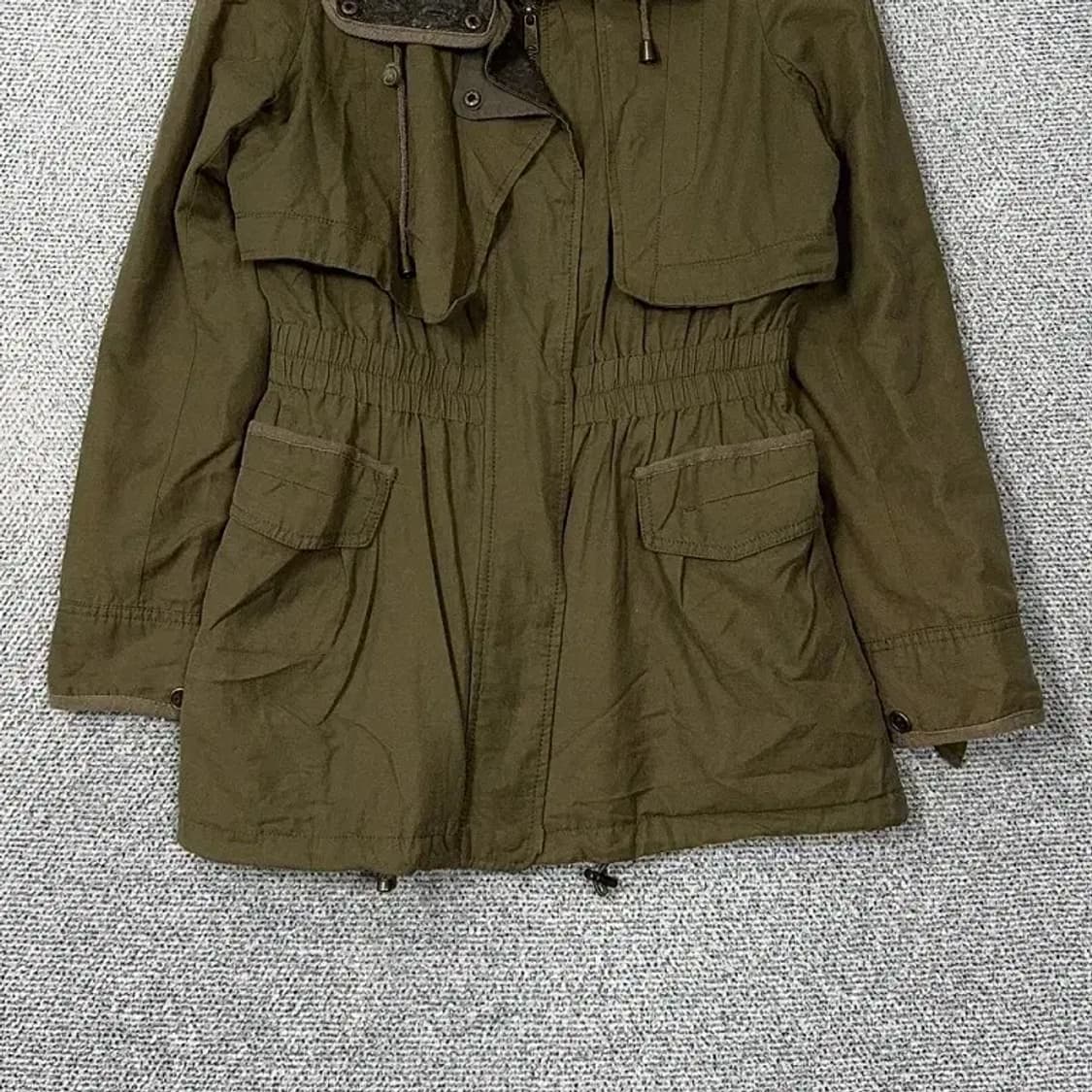 GGPX 여성 야상 카키 자켓 90 상품이미지4