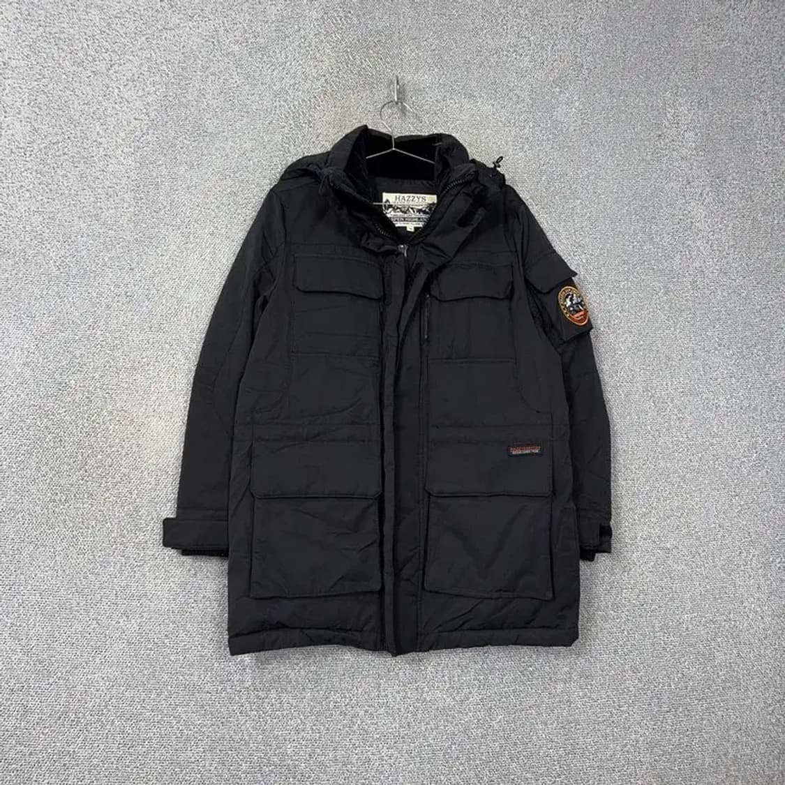 해지스 덕다운 블랙 패딩 95 상품이미지1