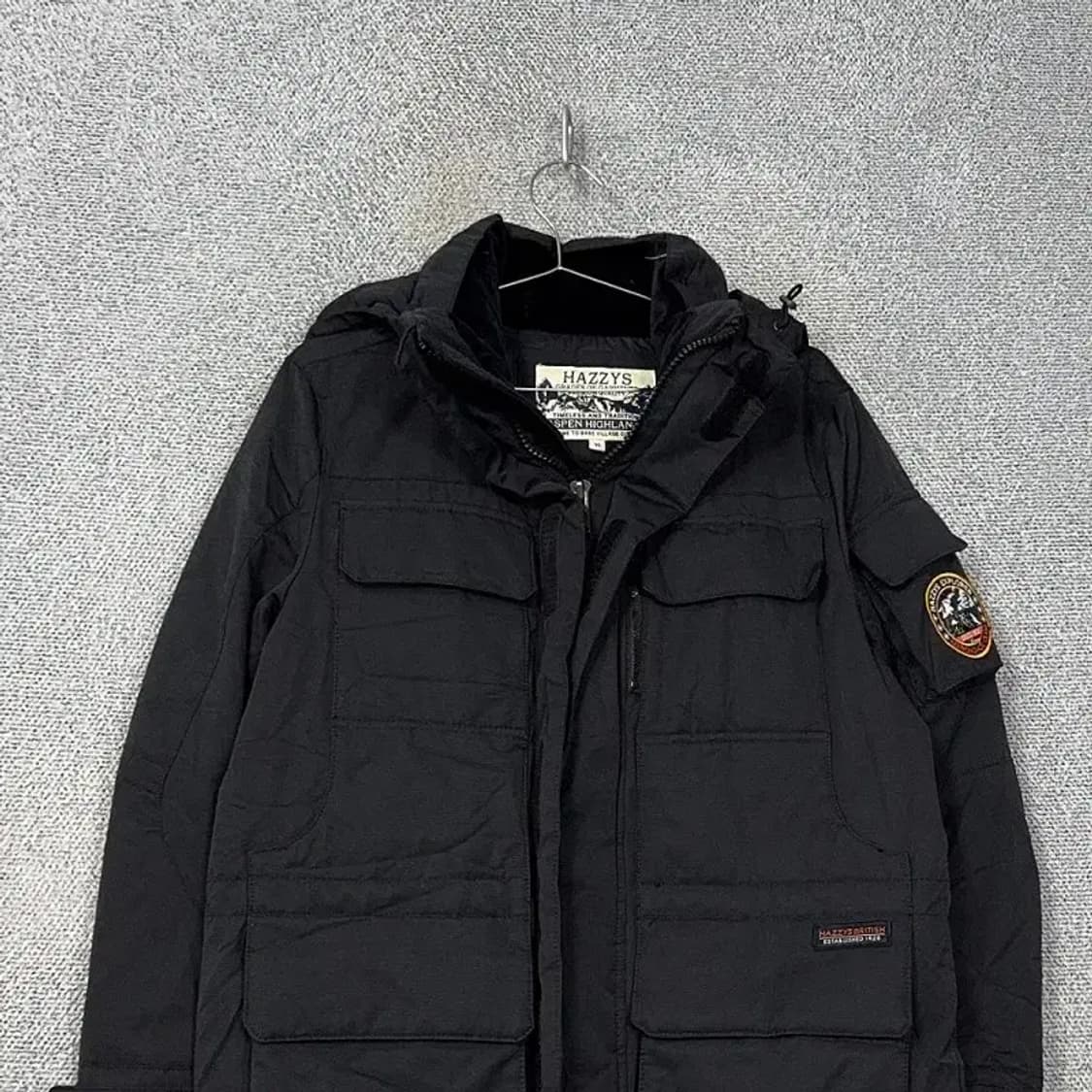 해지스 덕다운 블랙 패딩 95 상품이미지3