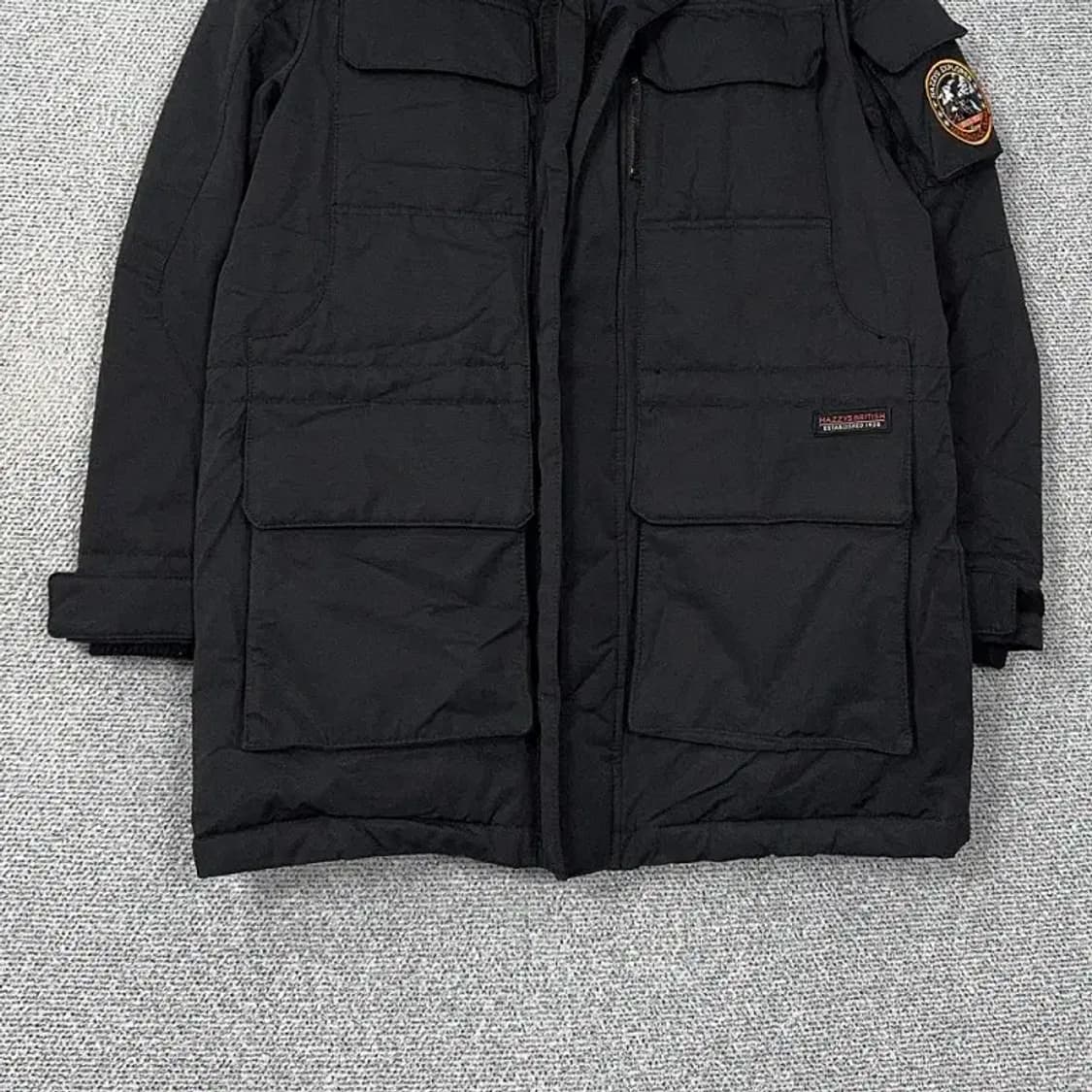 해지스 덕다운 블랙 패딩 95 상품이미지4