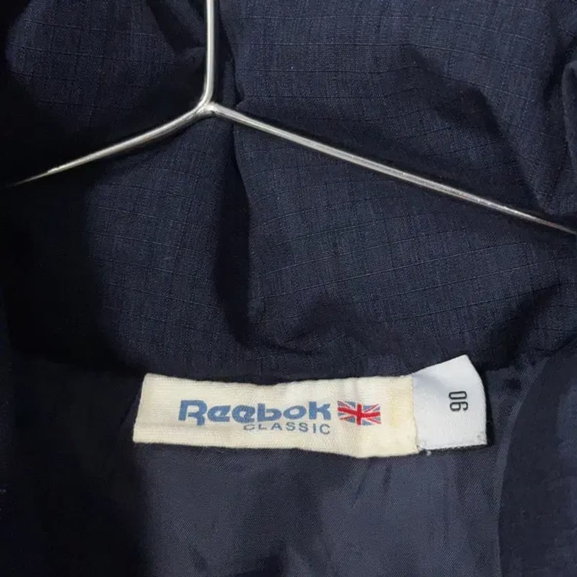 리복 밀리터리 블랙 패딩 조끼 90 상품이미지5