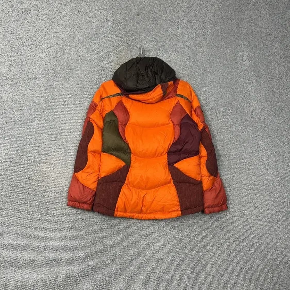 블랙야크  구스다운 오렌지 패딩 90 상품이미지2