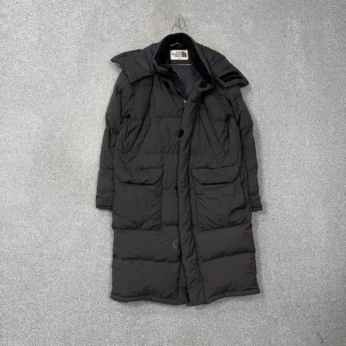 노스페이스 화이트라벨 블랙 롱 패딩 M 상품이미지1