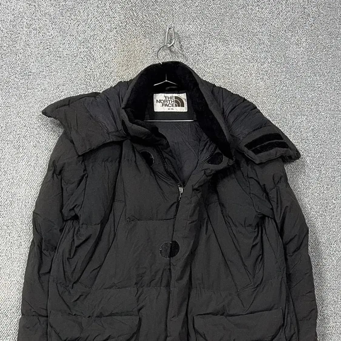 노스페이스 화이트라벨 블랙 롱 패딩 M 상품이미지3