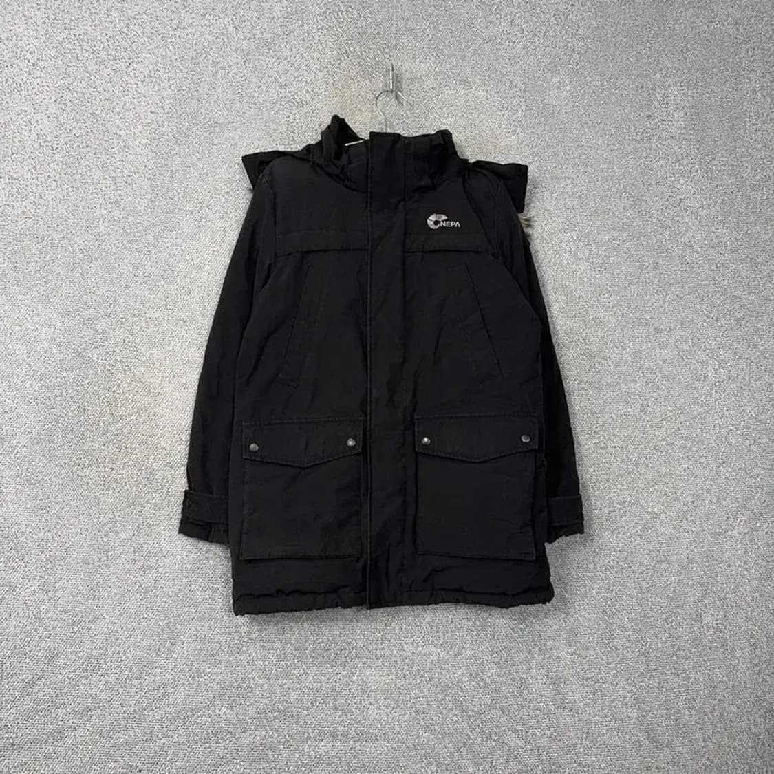 네파 라쿤 덕다운 블랙 패딩 100 상품이미지1