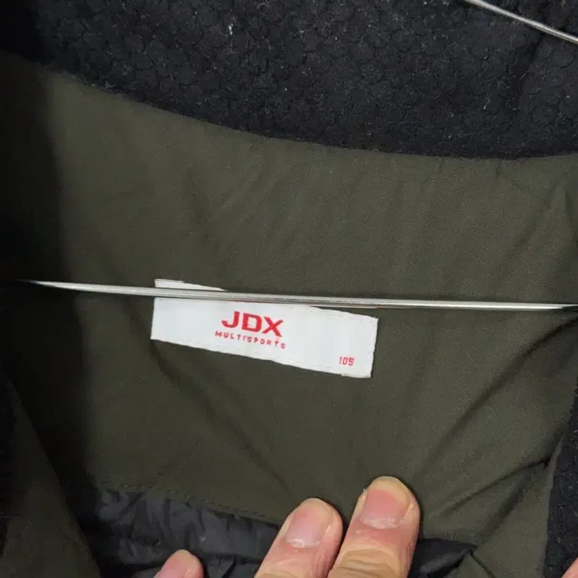 JDX 골프 카키 롱 패딩 자켓 105 상품이미지3