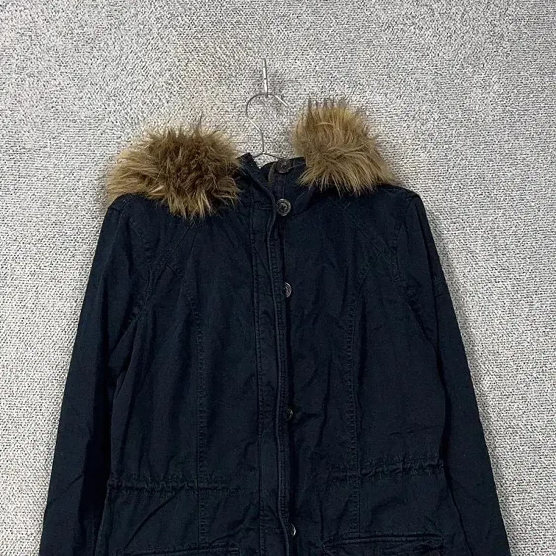 아베크롬비 네이비 야상 양털 자켓 L 상품이미지3