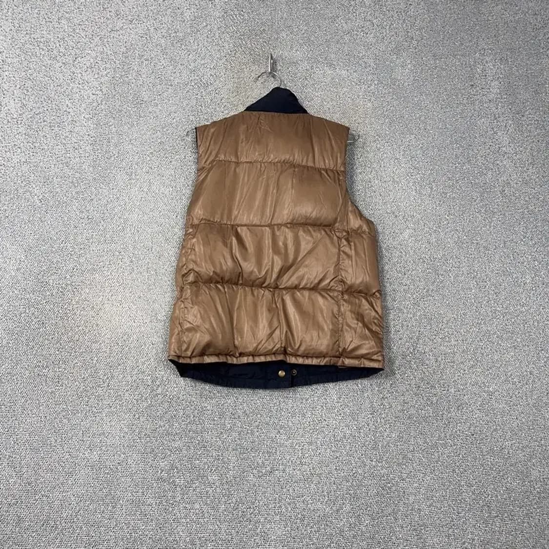 지프 패치 로고 네이비 패딩 조끼 M 상품이미지6