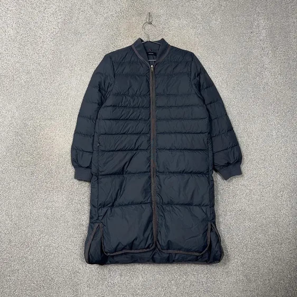 해지스 네이비 블루종 여성 캐주얼 패딩 90-165 상품이미지1