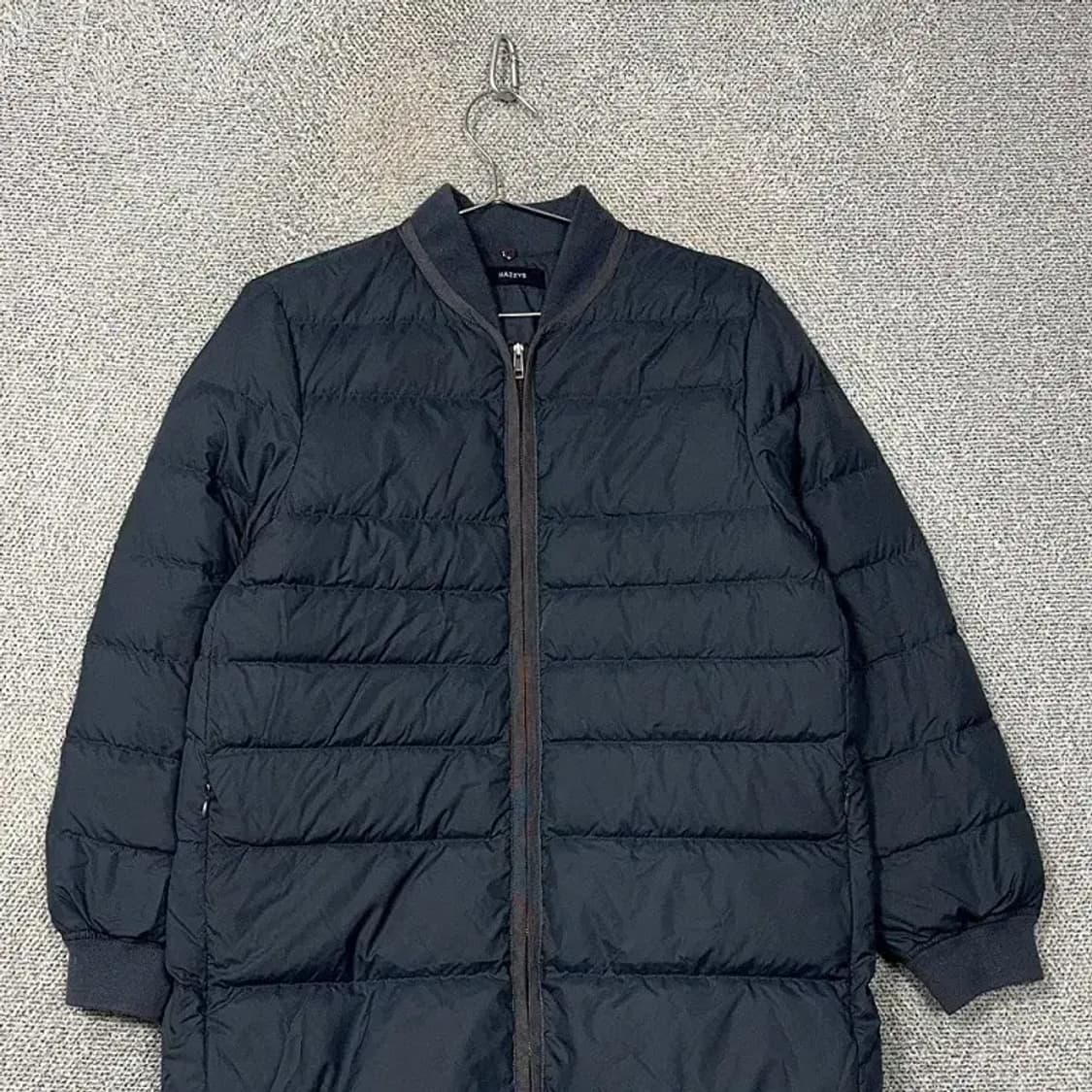 해지스 네이비 블루종 여성 캐주얼 패딩 90-165 상품이미지3