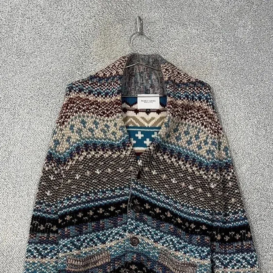 파리게이츠 페어아일 빈티지 니트 가디건 6 상품이미지3