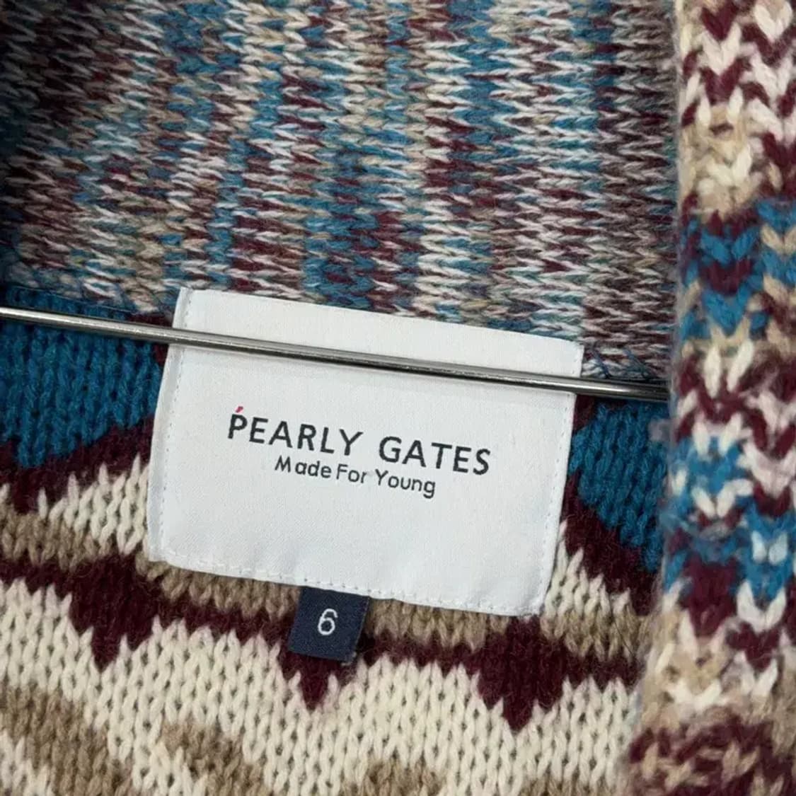 파리게이츠 페어아일 빈티지 니트 가디건 6 상품이미지5