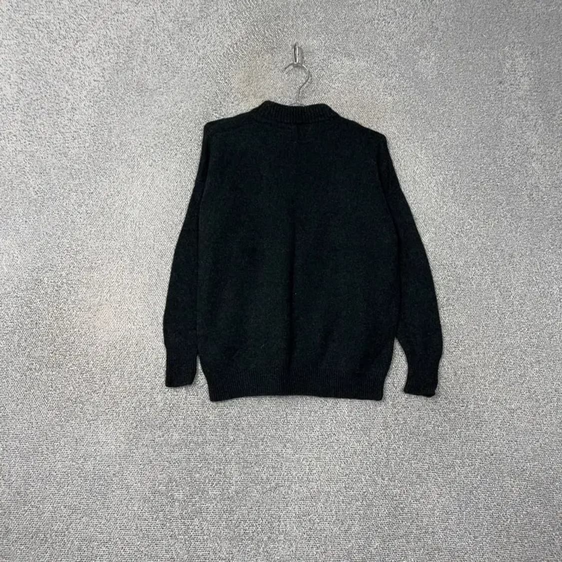 유니클로 폴라넥 카키 울 니트 M 상품이미지2