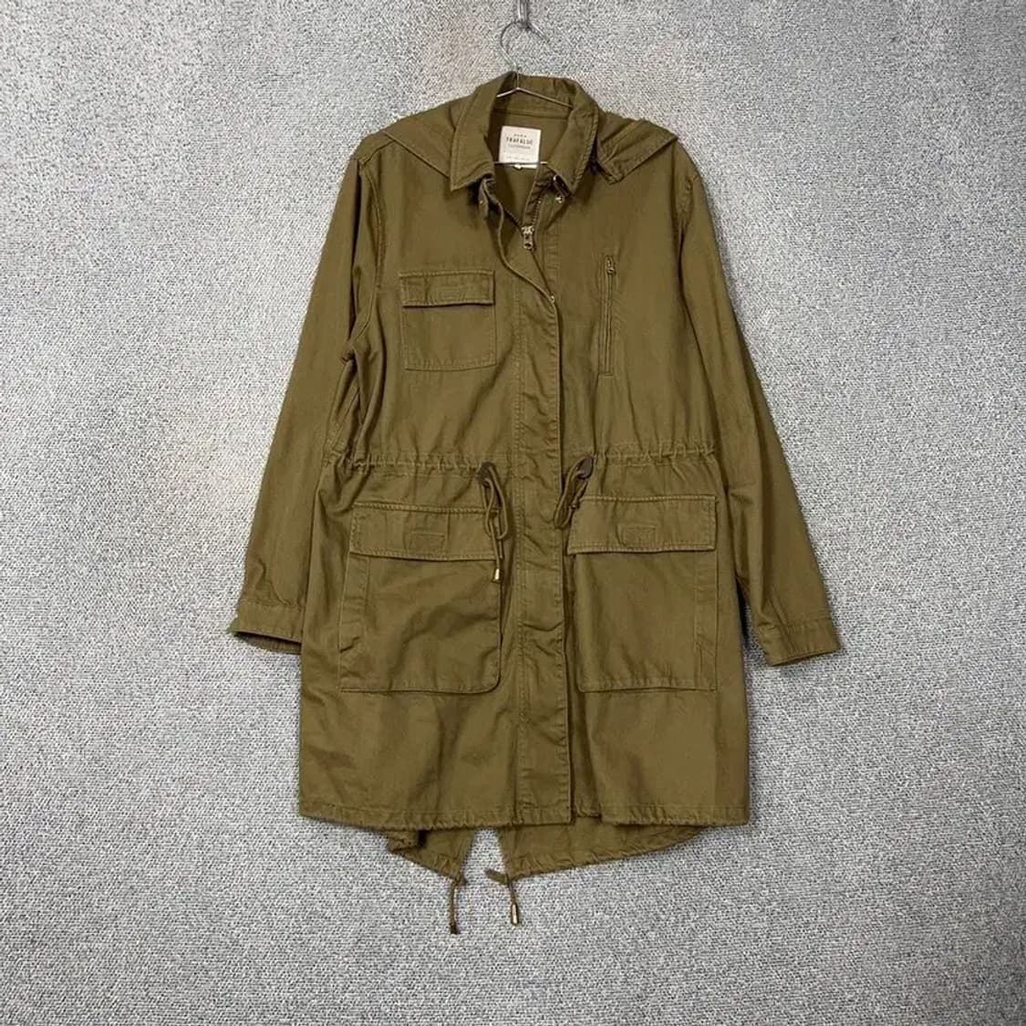 자라 피쉬테일 카키 야상 자켓 L 상품이미지1