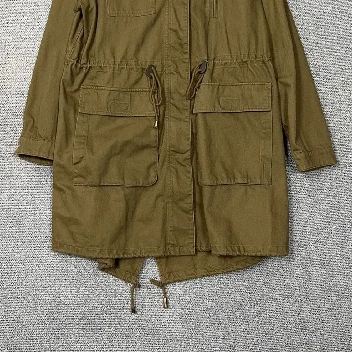 자라 피쉬테일 카키 야상 자켓 L 상품이미지4