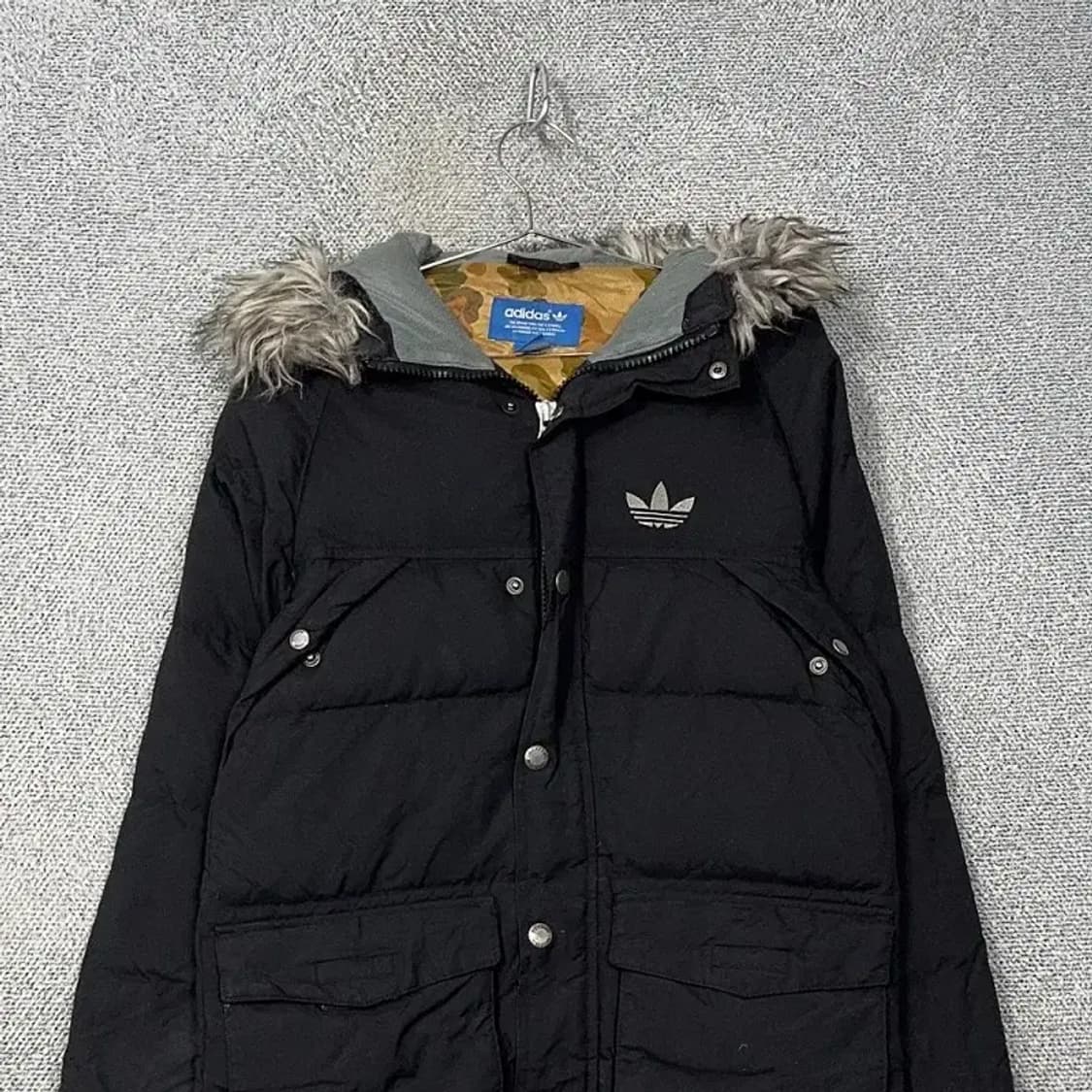 아디다스 불꽃 로고 덕다운 퍼 패딩 파카 85 상품이미지3