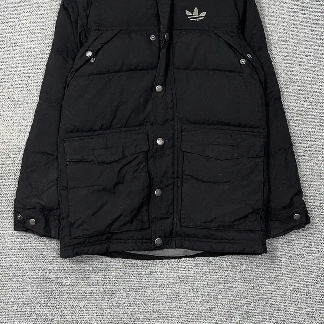 아디다스 불꽃 로고 덕다운 퍼 패딩 파카 85 상품이미지4