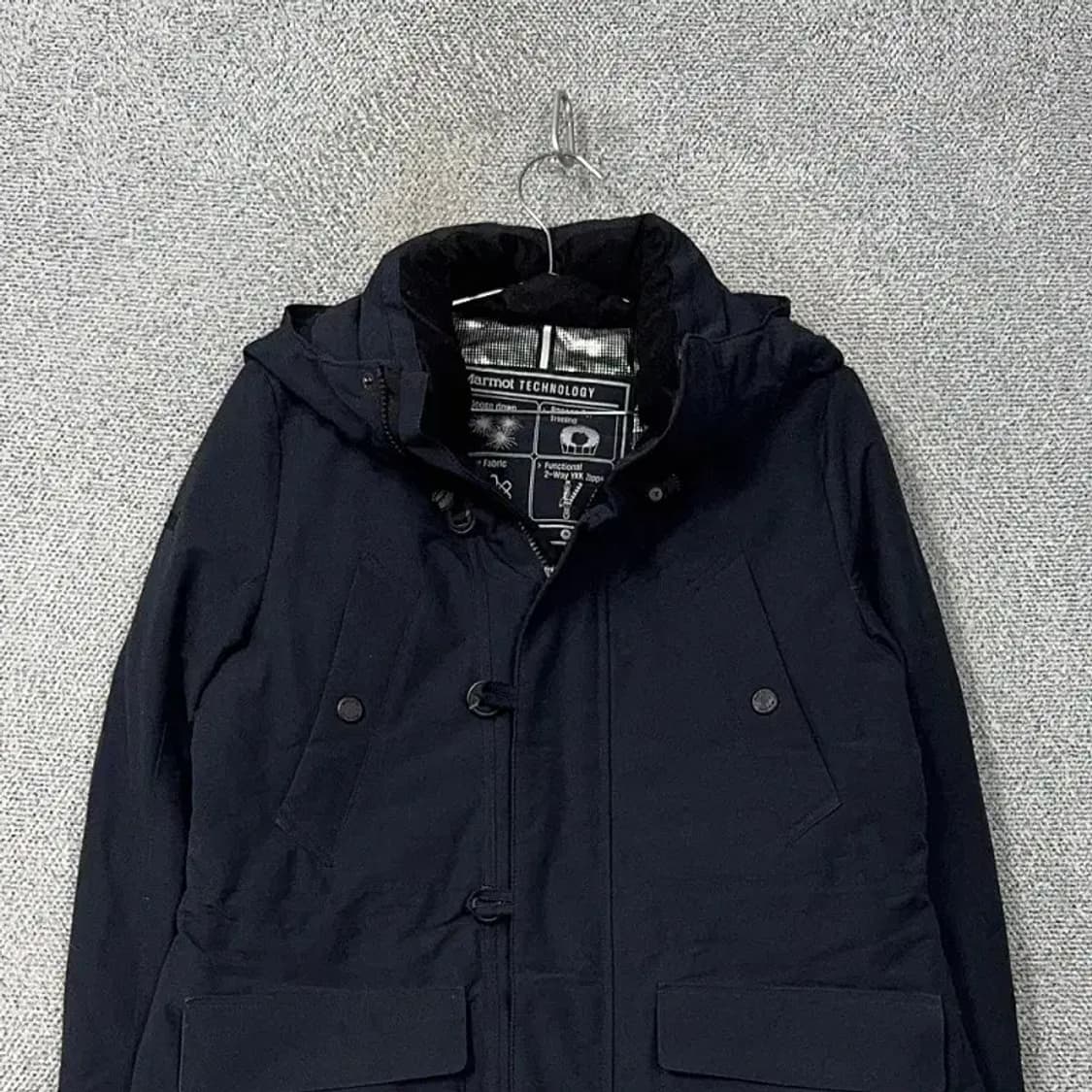 마모트 네이비 구스다운 롱패딩 점퍼 95 상품이미지3