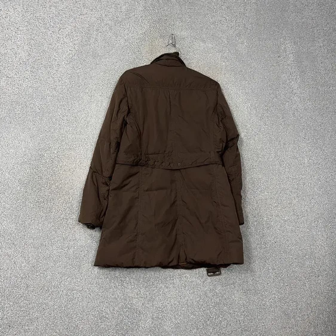 마시모두띠 브라운 벨티드 여성 버튼 파카 L 상품이미지2