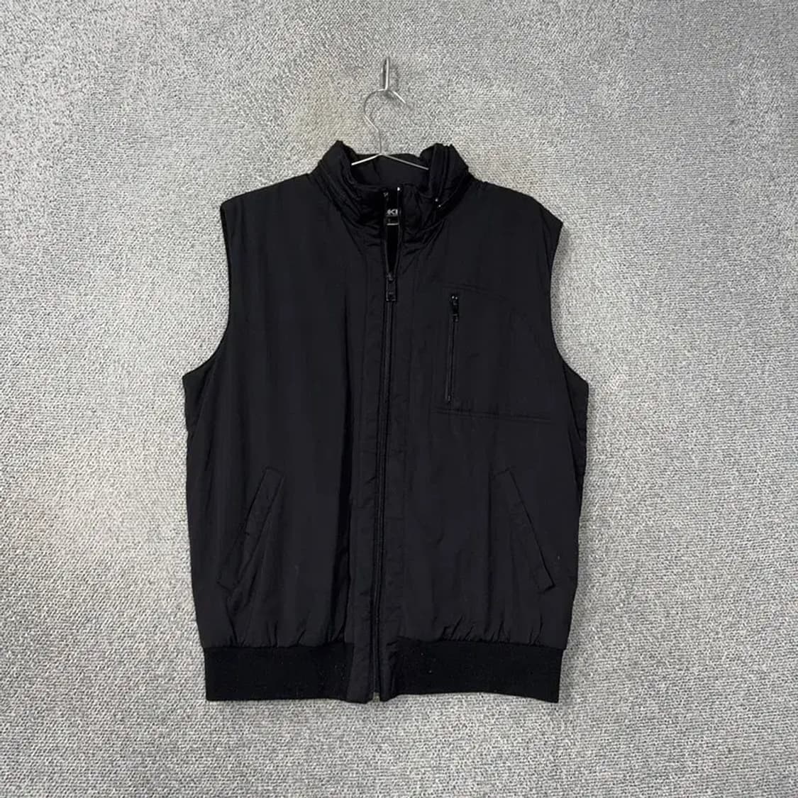 DKNY 블랙 캐주얼 포켓 집업 조끼 105 상품이미지1