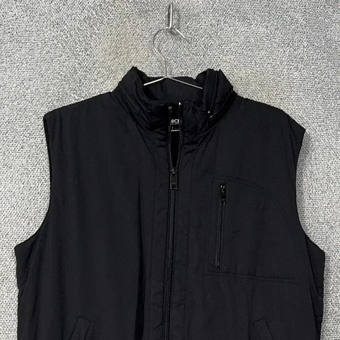 DKNY 블랙 캐주얼 포켓 집업 조끼 105 상품이미지3