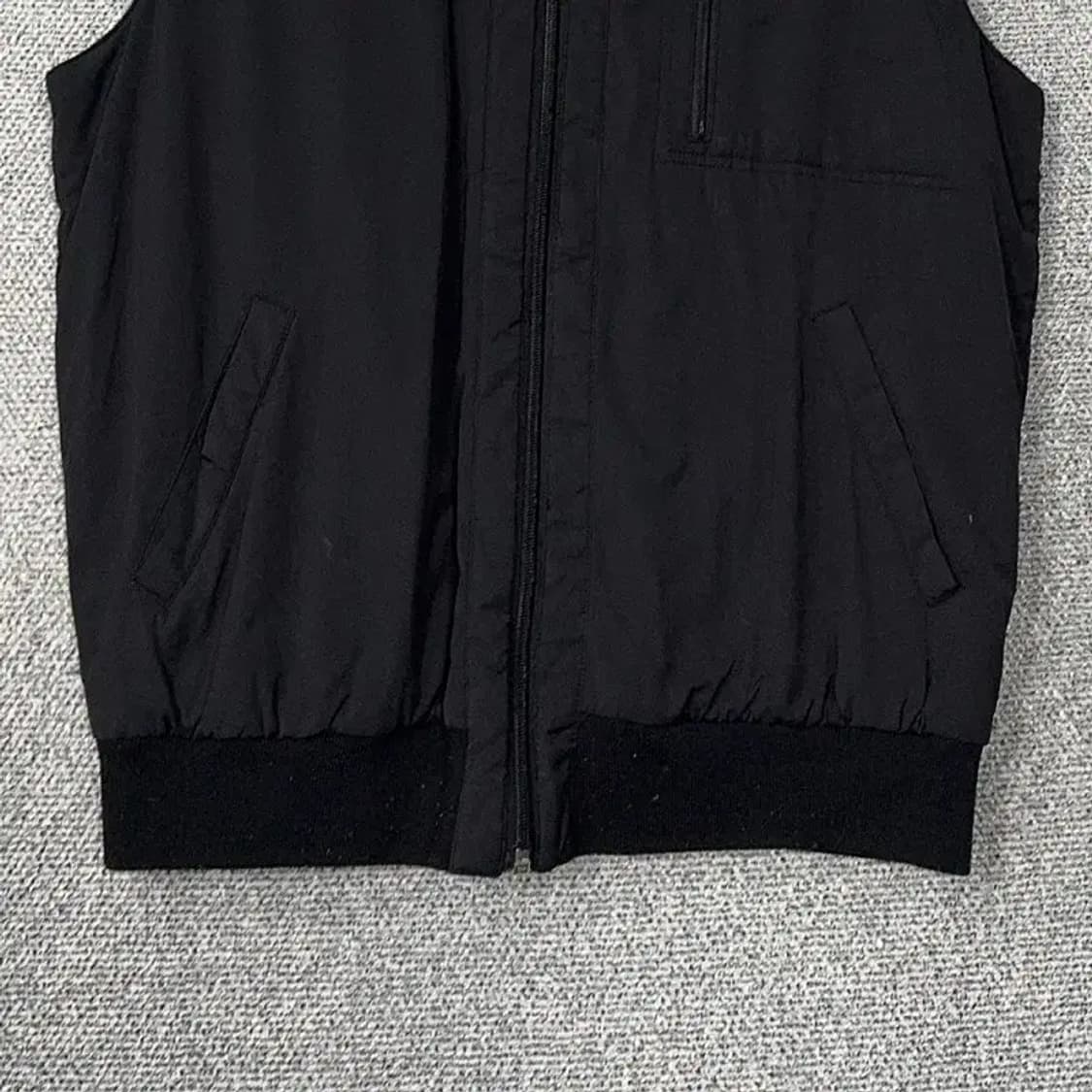 DKNY 블랙 캐주얼 포켓 집업 조끼 105 상품이미지4