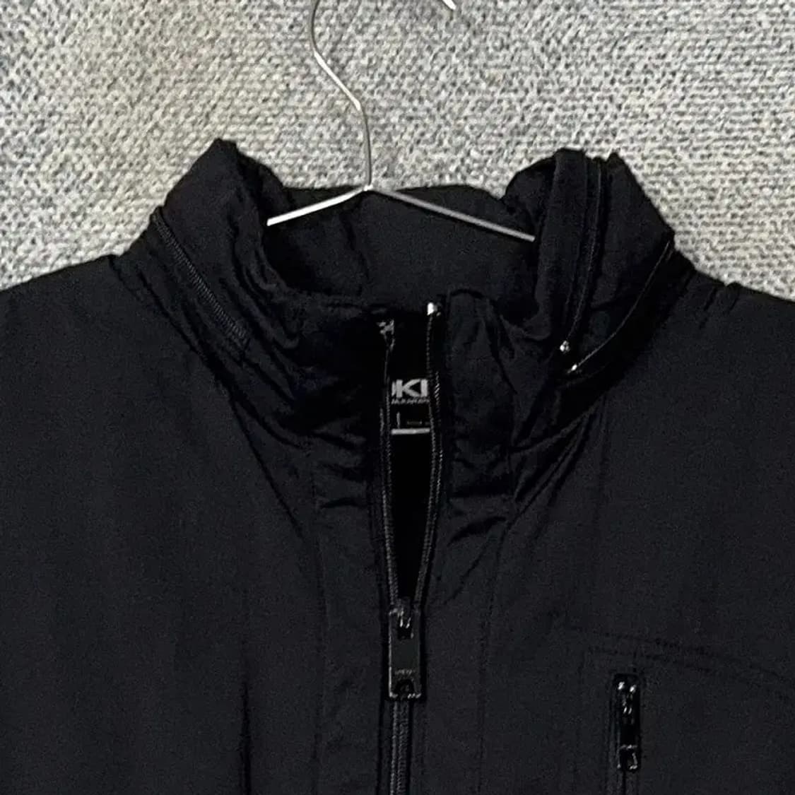 DKNY 블랙 캐주얼 포켓 집업 조끼 105 상품이미지5