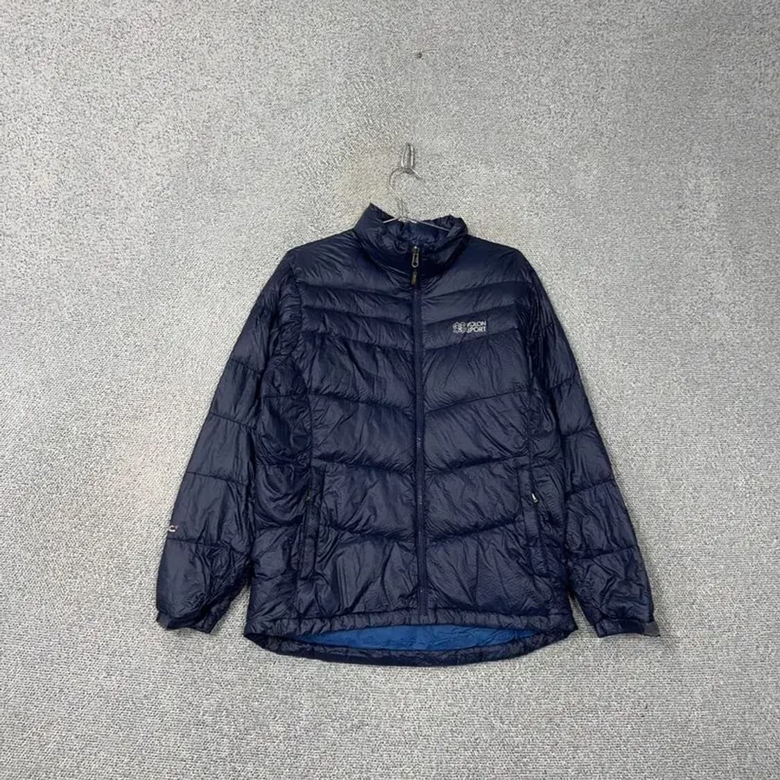 코오롱 구스다운 네이비 패딩 100 상품이미지1