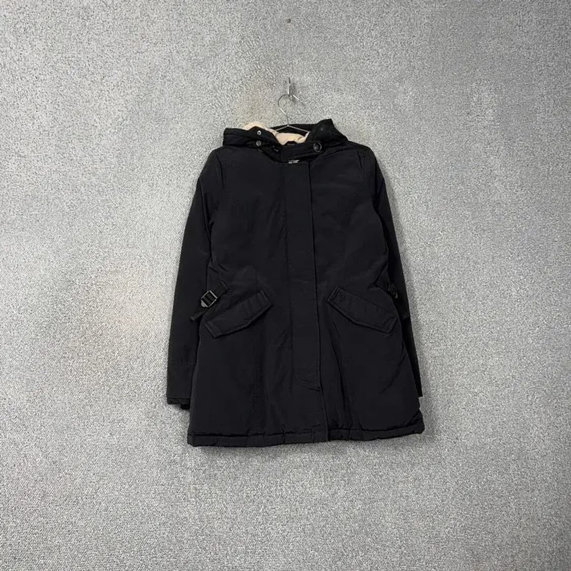 해지스 덕다운 블랙 코트 패딩 95 상품이미지1