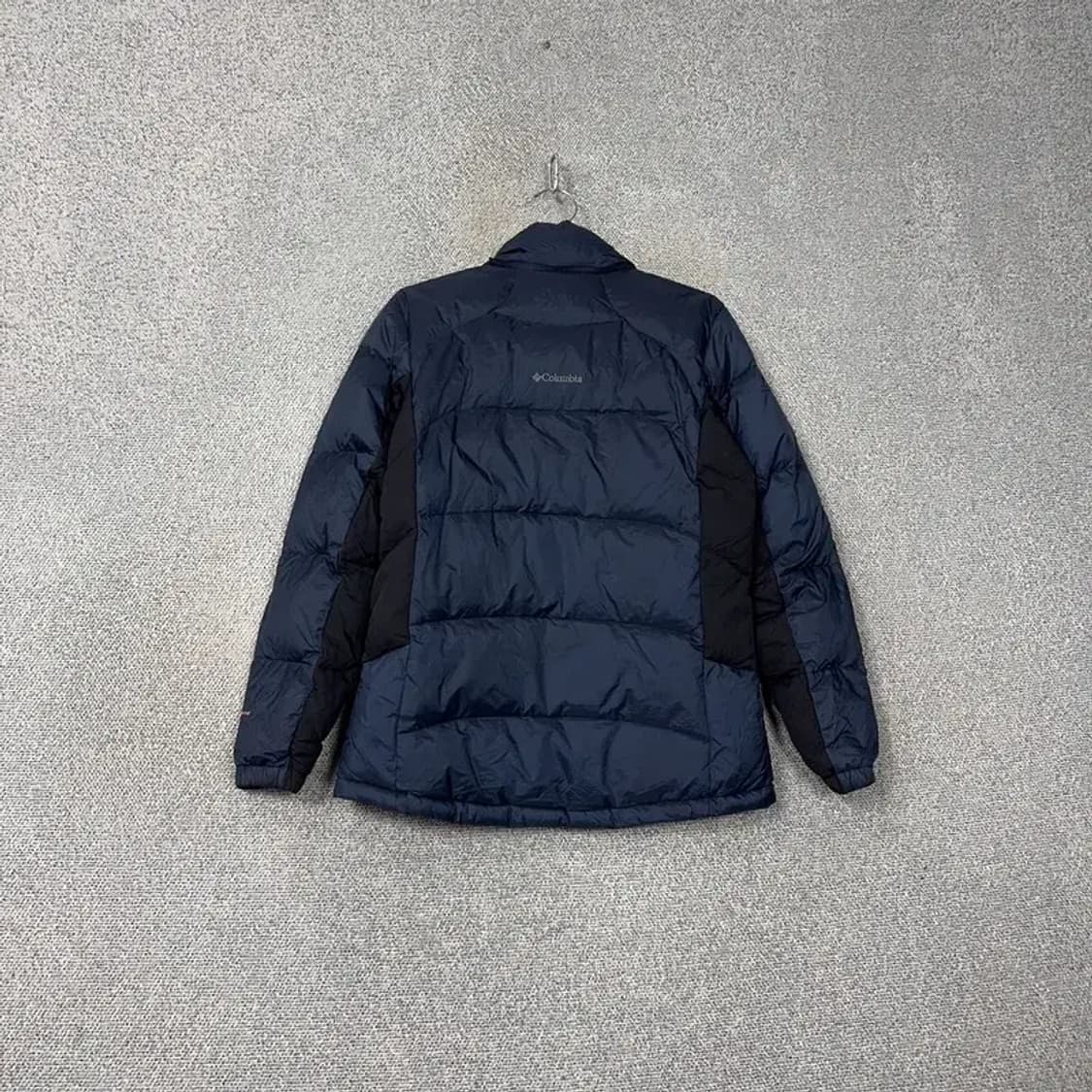 콜롬비아 구스다운 네이비 패딩 100 상품이미지2