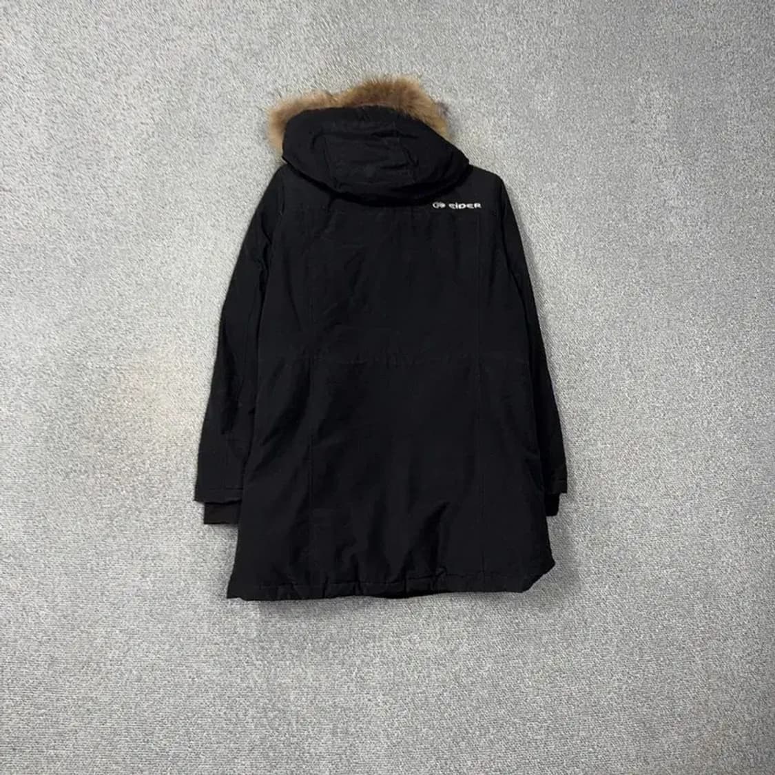 아이더 덕다운 블랙 퍼후드 패딩 M 상품이미지2